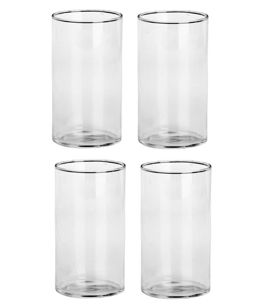 Somil Water/Juice  Glasses Set,  280 ML - (Pack Of 4) - Cookware | Buy online on ZillyBuy