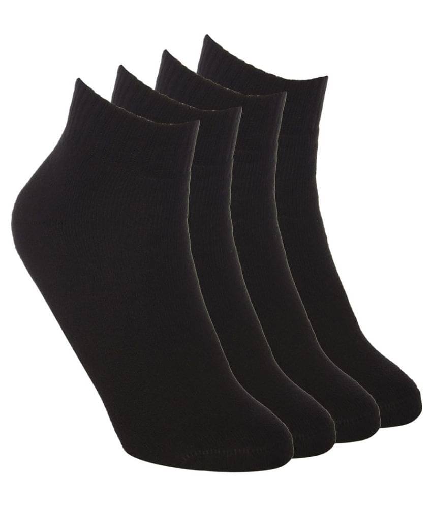     			Tahiro Black Formal Ankle Length Socks