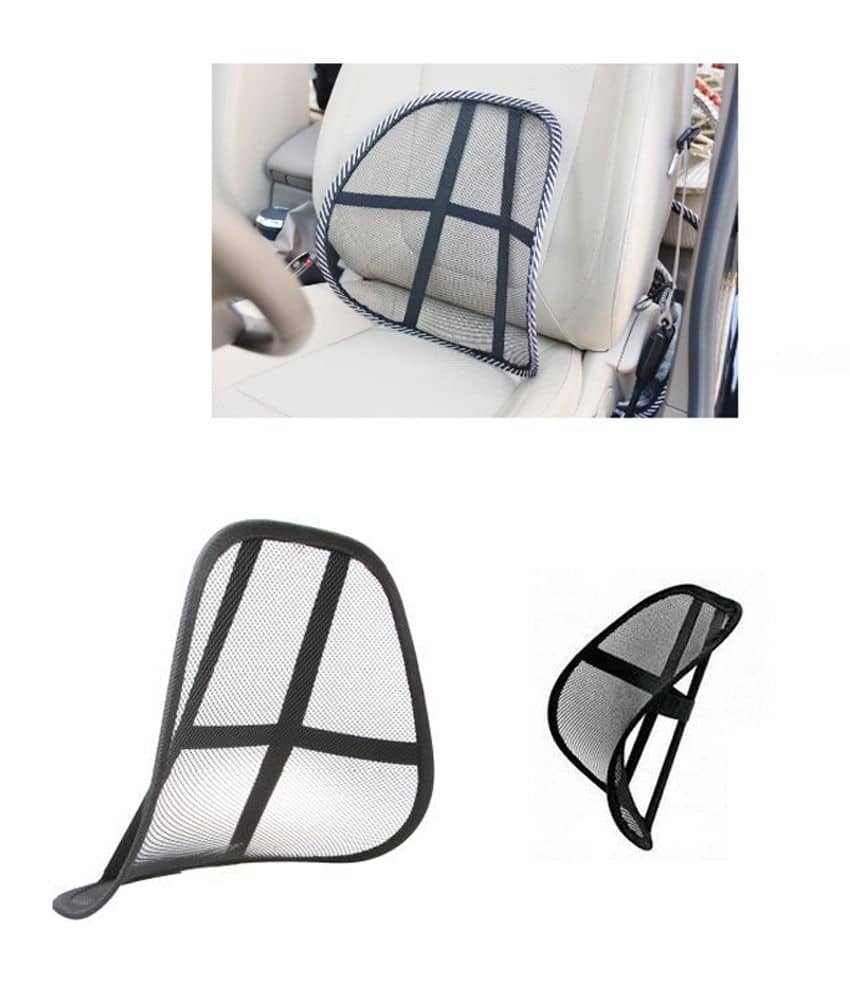 Takecare Seat Massage Chair Back Lumbar Support for Scoda Fabia - 2 Pieces