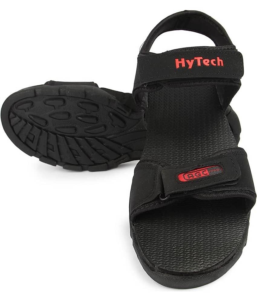 Hytech Black Floater Sandals - Main Image