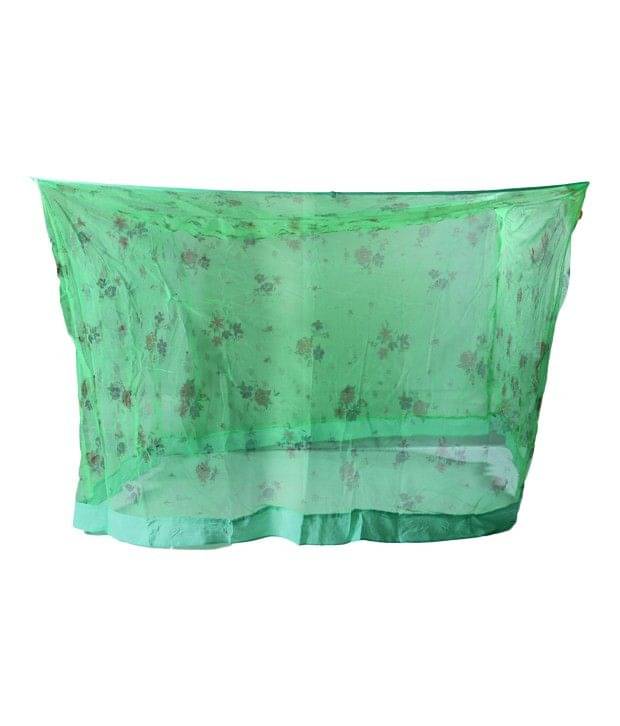 Riddhi Mosquito Net, Machardani Green Polyester Mosquito Net, Machardani with Border Riddhi Mosquito Net, Machardani Green Polyester Mosquito Net, Machardani with Border