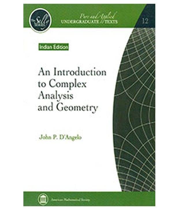     			Introduction To Complex Analysis And Geometry