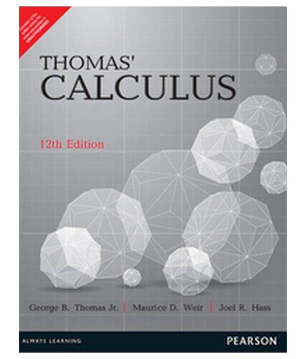 Thomas Calculus 12Th Edition Thomas Calculus 12Th Edition