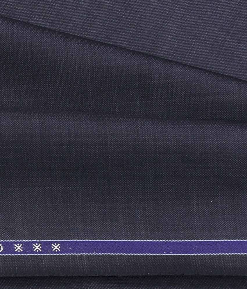     			Raymond Blue Cotton Poly Viscose Unstitched Trouser Length