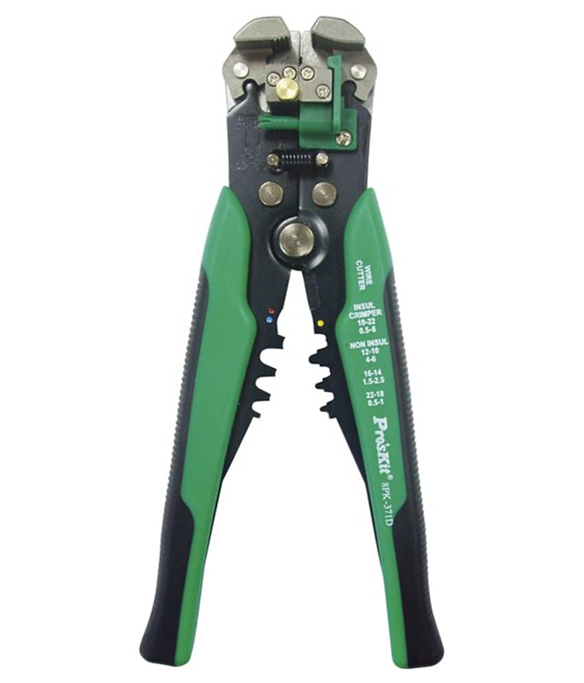Proskit 8pk-371d Iron Automatic Wire Stripper & Crimper