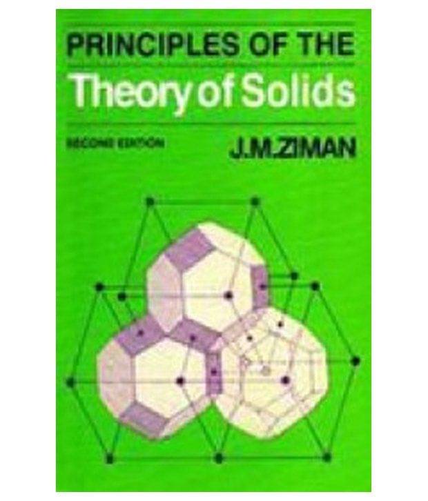     			Principles Of The Theory Of Solids South Asian Editon