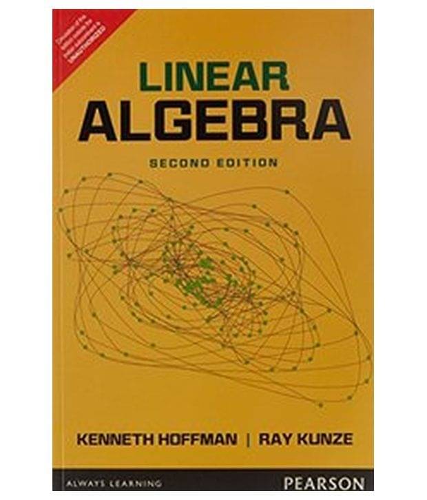 Linear Algebra Linear Algebra