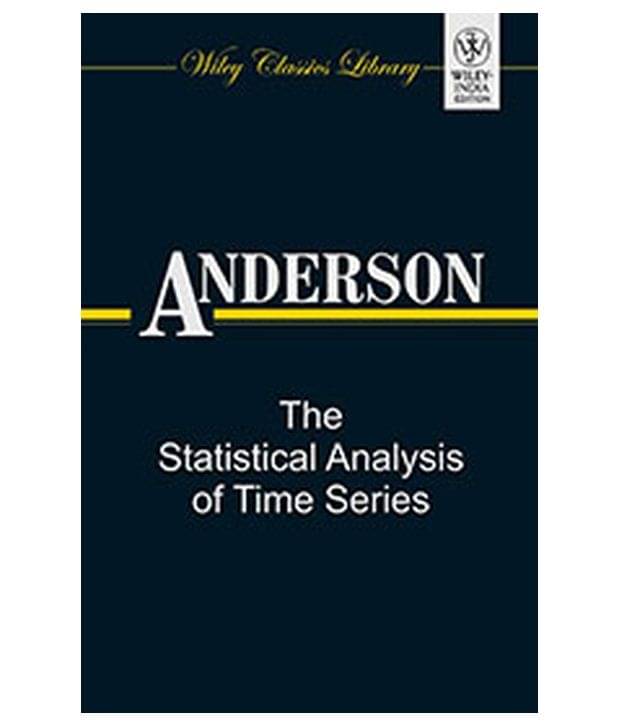     			The Statistical Analysis Of Time Series