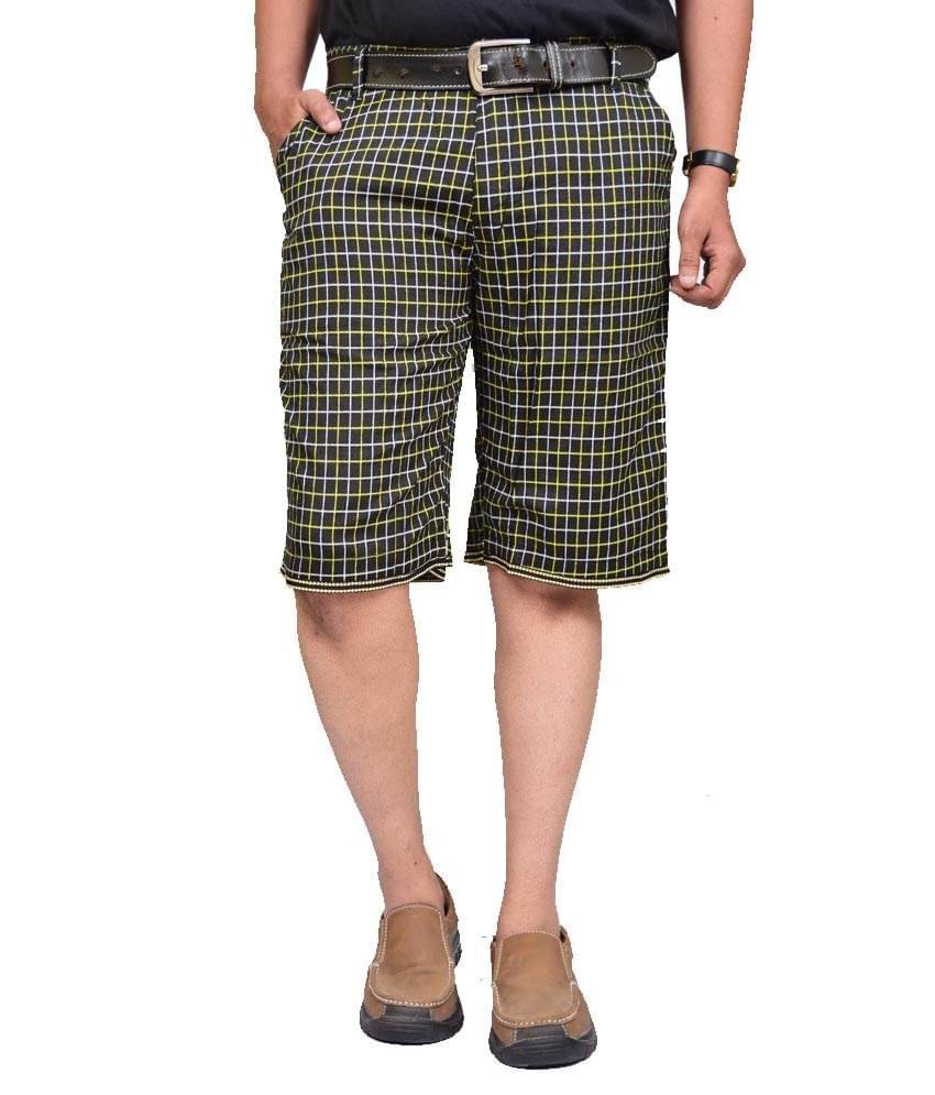 British Terminal Black Cotton Men's Shorts ( Pack of 1 ) British Terminal Black Cotton Men's Shorts ( Pack of 1 )