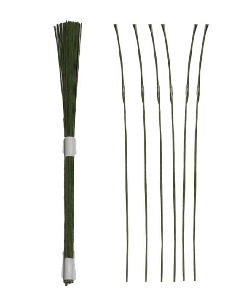     			Creativities International Green Non-stick Coating Gumpaste Flower Making Wires