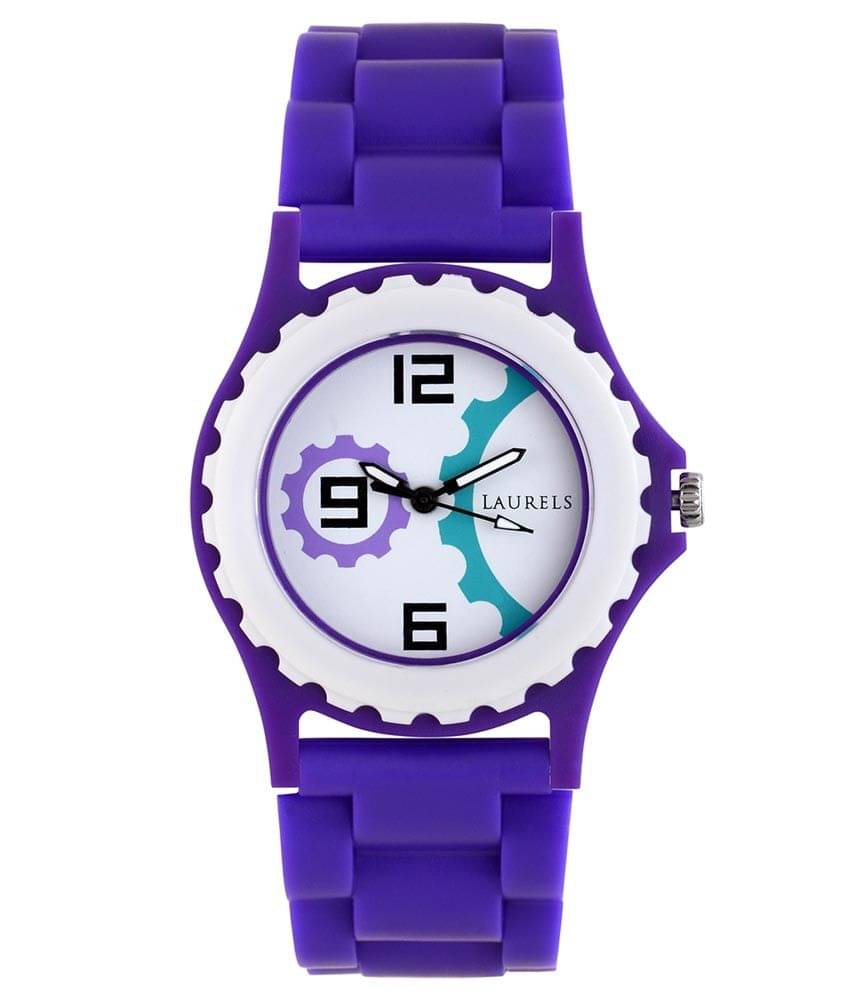 Laurels Kids Series Watch (Lo-Kd-1006) - White Laurels Kids Series Watch (Lo-Kd-1006) - White