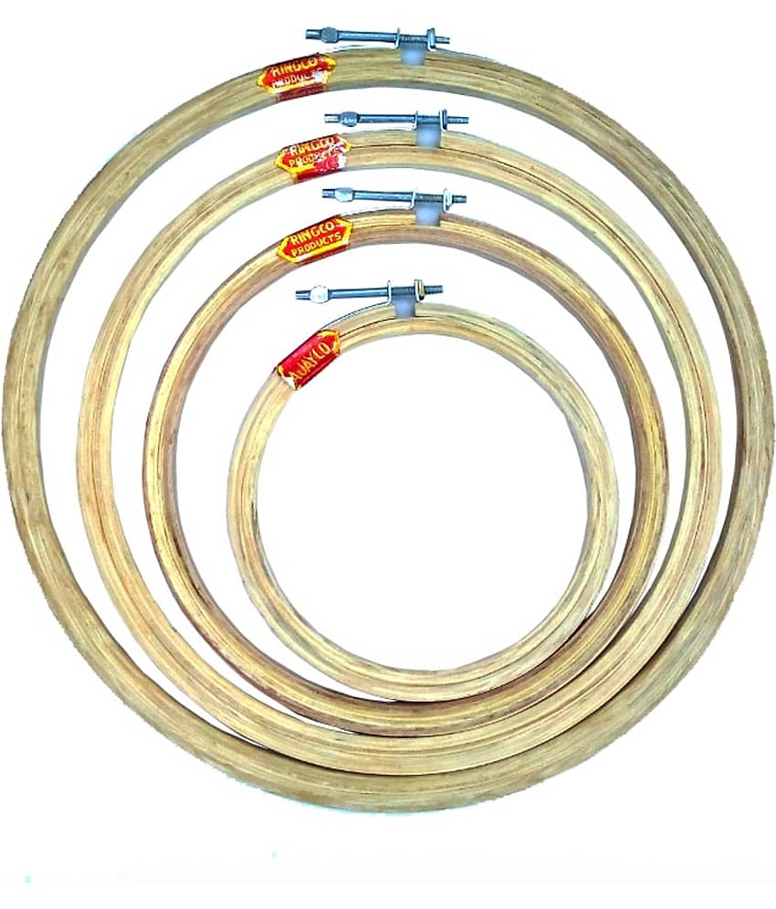 Ajay Co - Wood Hoop Ring (Pack of 5) - Stationery | Buy online on ZillyBuy