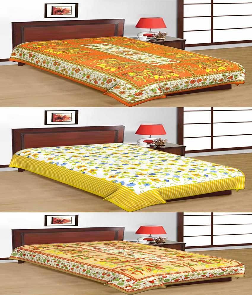     			Uniqchoice Cotton 1 Bedsheet ( x )