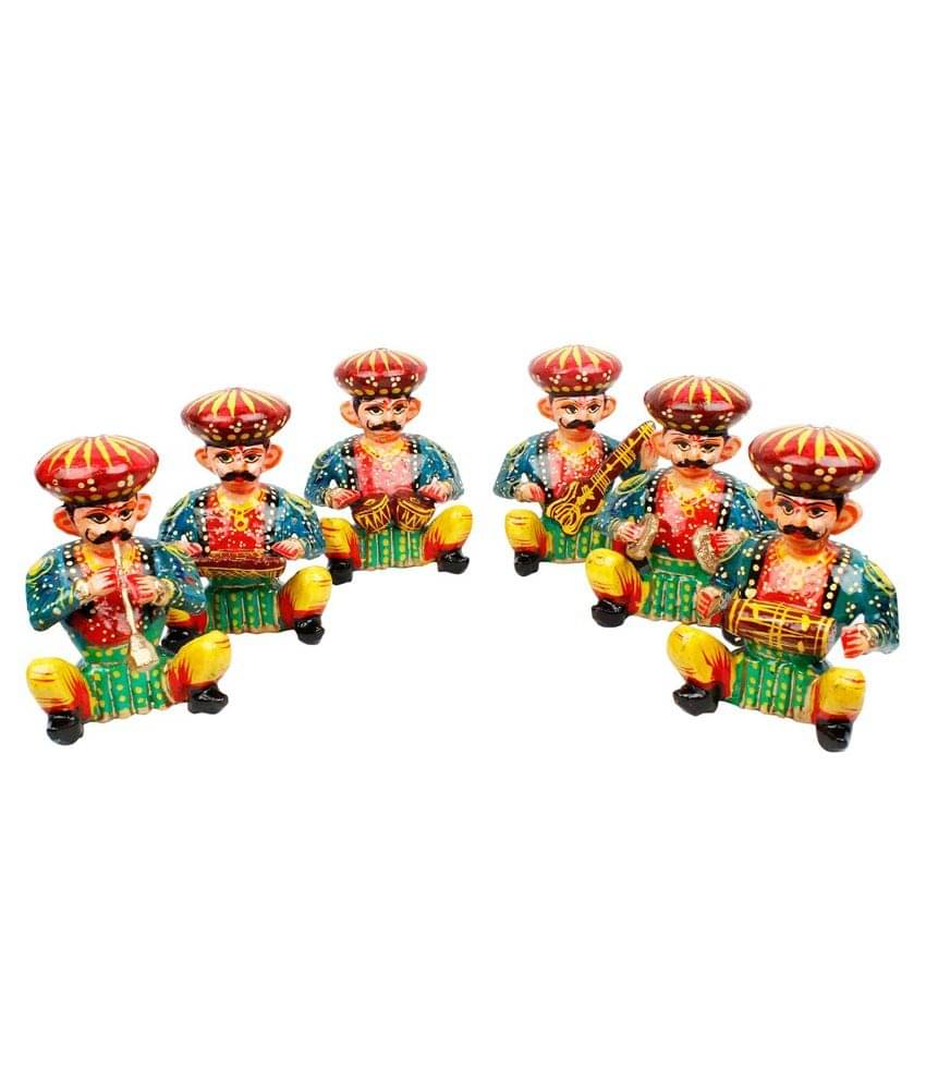     			Pioneerpragati Rajasthani Musician Bawla - Set of 6