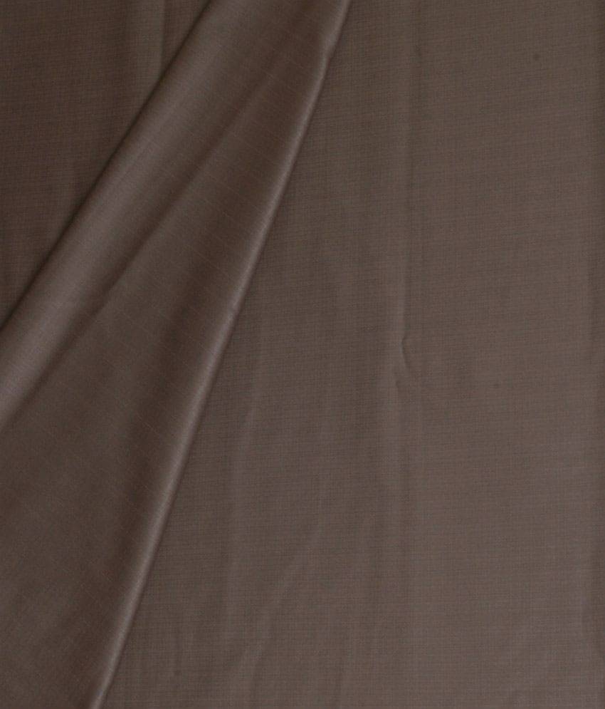     			Kundan Sulz Gwalior Brown Poly Viscose Unstitched Pant Piece