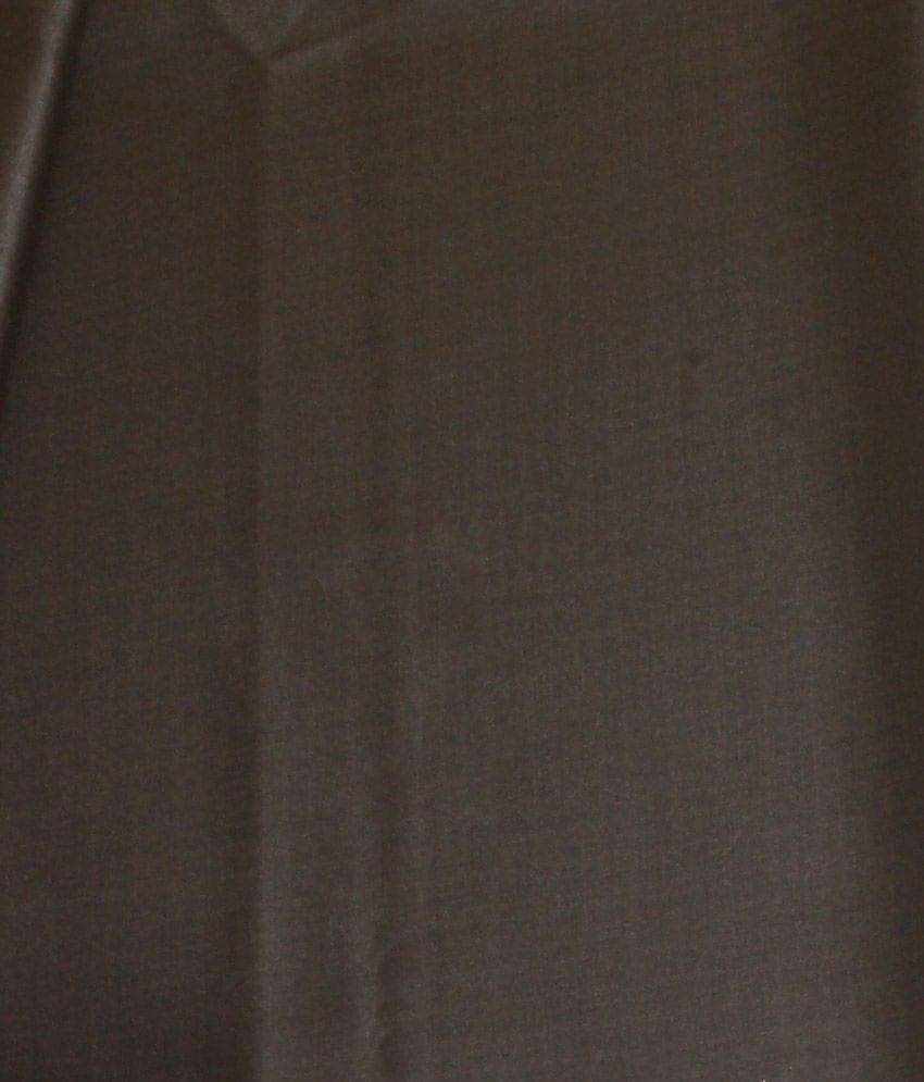 Kundan Sulz Gwalior Brown Polyester Unstitched Pant Piece Kundan Sulz Gwalior Brown Polyester Unstitched Pant Piece
