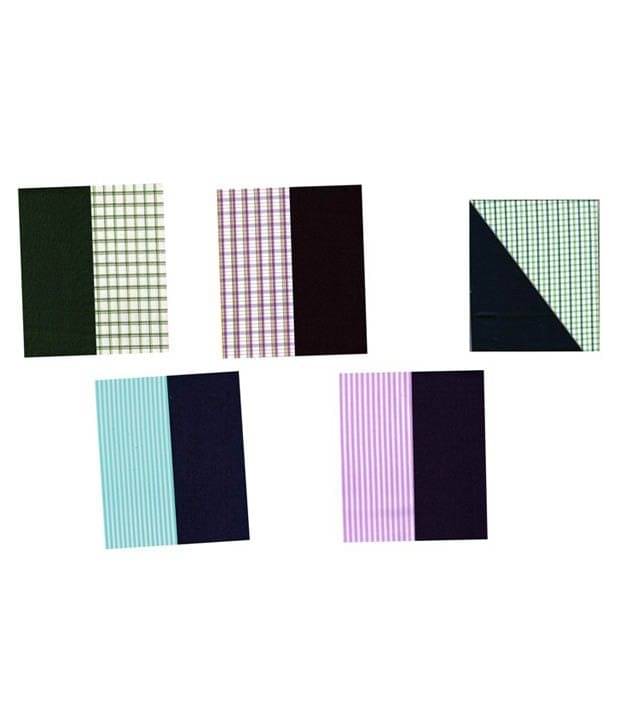 Gwalior Suitings Multicolor Poly Blend Unstitched Shirts And Trousers - Set Of 5 Pairs(5 Shirts And 5 Trousers)     			Gwalior Suitings Multicolor Poly Blend Unstitched Shirts And Trousers - Set Of 5 Pairs(5 Shirts And 5 Trousers)