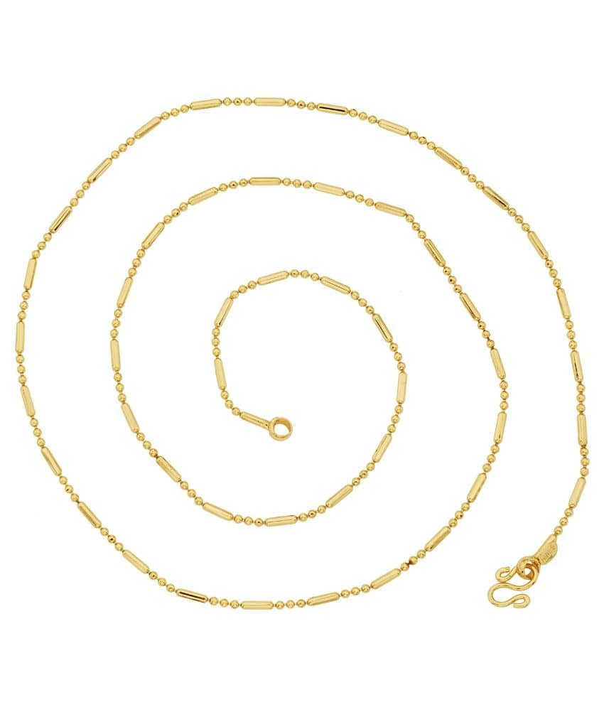 The Jewelbox 22K Gold Plated Chain