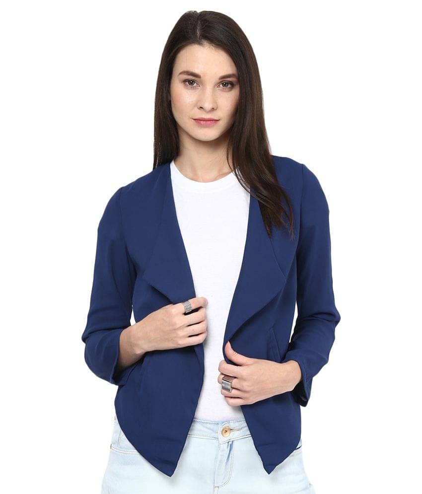     			Stylestone Navy Polyester Blend Blazers