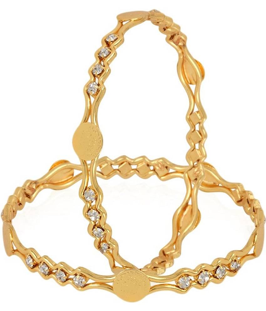 Youbella White Alloy Bangle