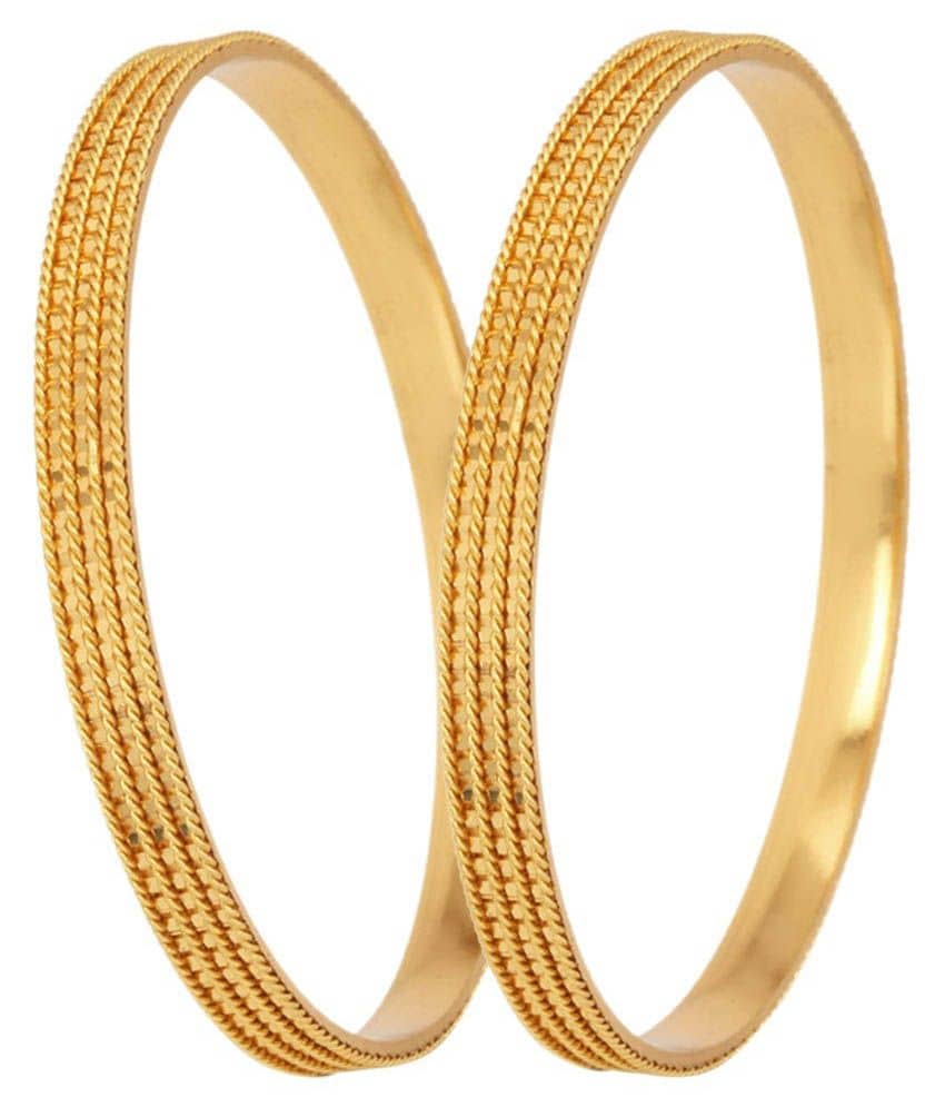 Youbella White Alloy Bangle - Bangles & Bracelets | Buy online on ZillyBuy