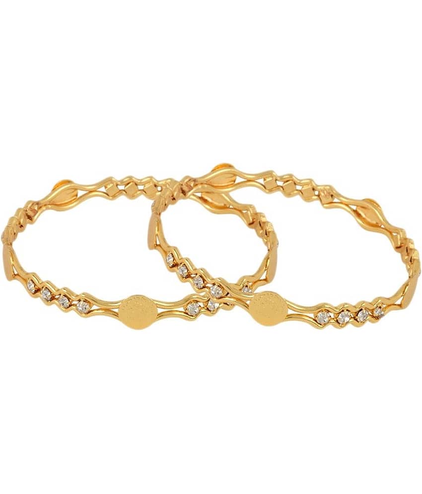 Youbella White Alloy Bangle - Bangles & Bracelets | Buy online on ZillyBuy