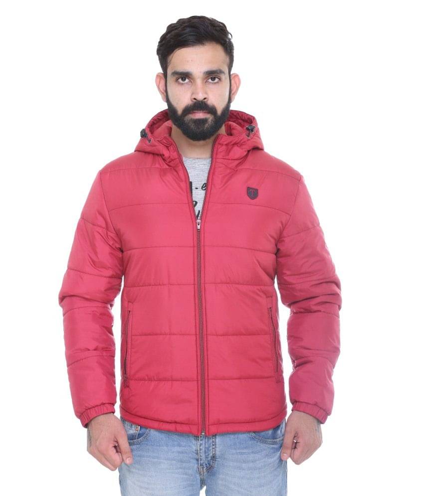 Trufit Red Polyester Jacket Trufit Red Polyester Jacket