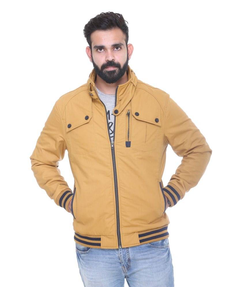 Trufit Yellow Cotton Jacket Trufit Yellow Cotton Jacket
