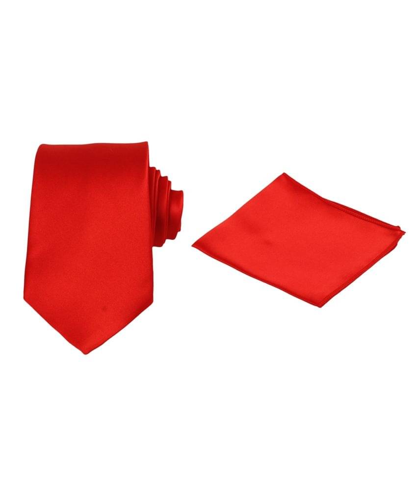 Greyon Red Silk Neck Tie Greyon Red Silk Neck Tie