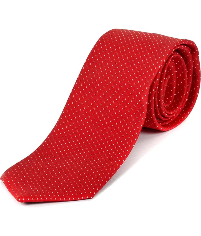 Greyon Red Silk Neck Tie - Jewellery Sets | Buy online on ZillyBuy