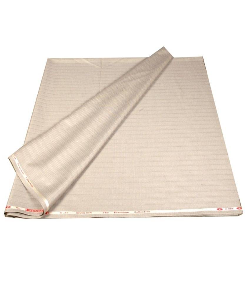     			Kundan Beige Poly Viscose Unstitched Pant Piece