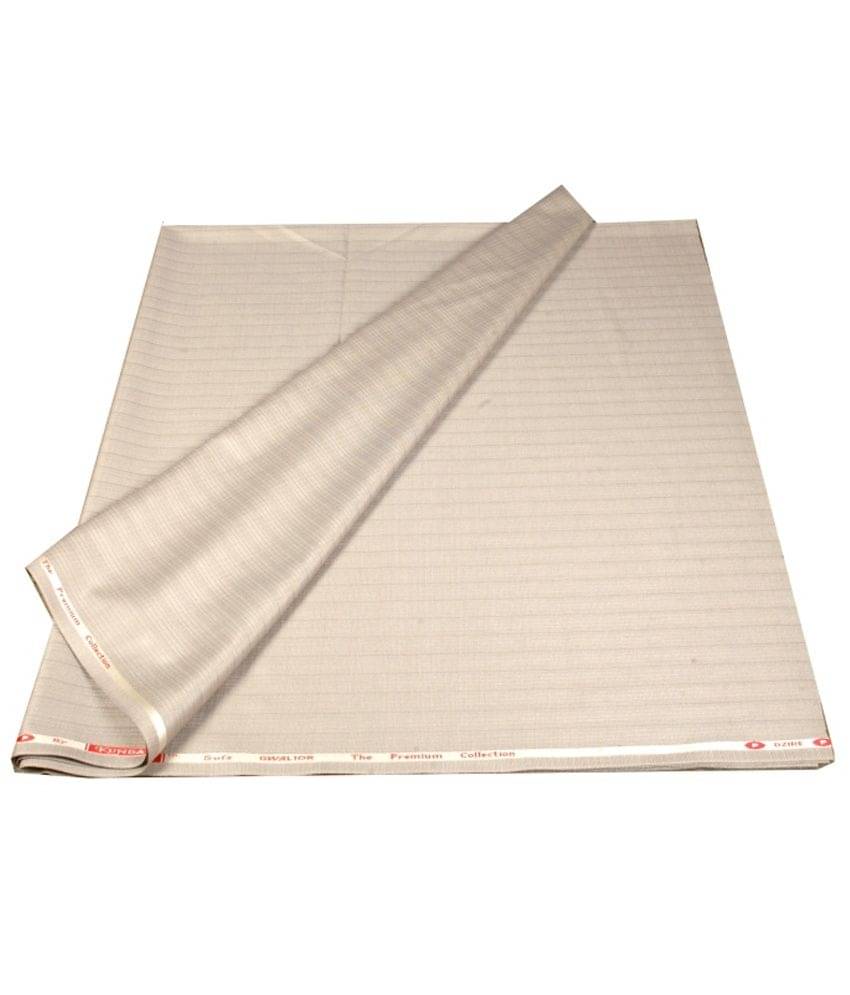 Kundan Beige Poly Viscose Unstitched Pant Piece Kundan Beige Poly Viscose Unstitched Pant Piece