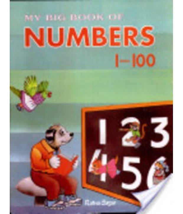     			My Big Book Of Numbers 1-100