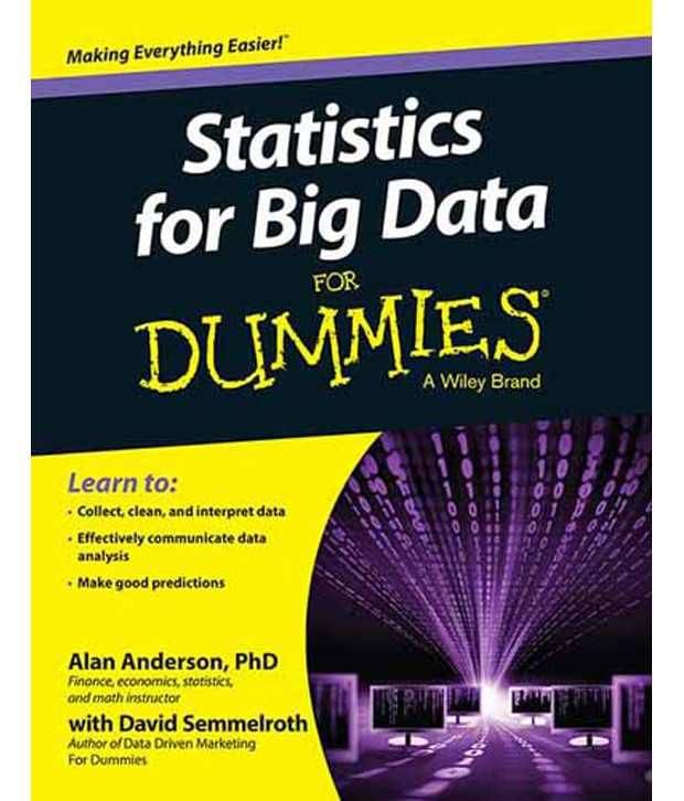     			Statistics For Big Data For Dummies (Paperback)