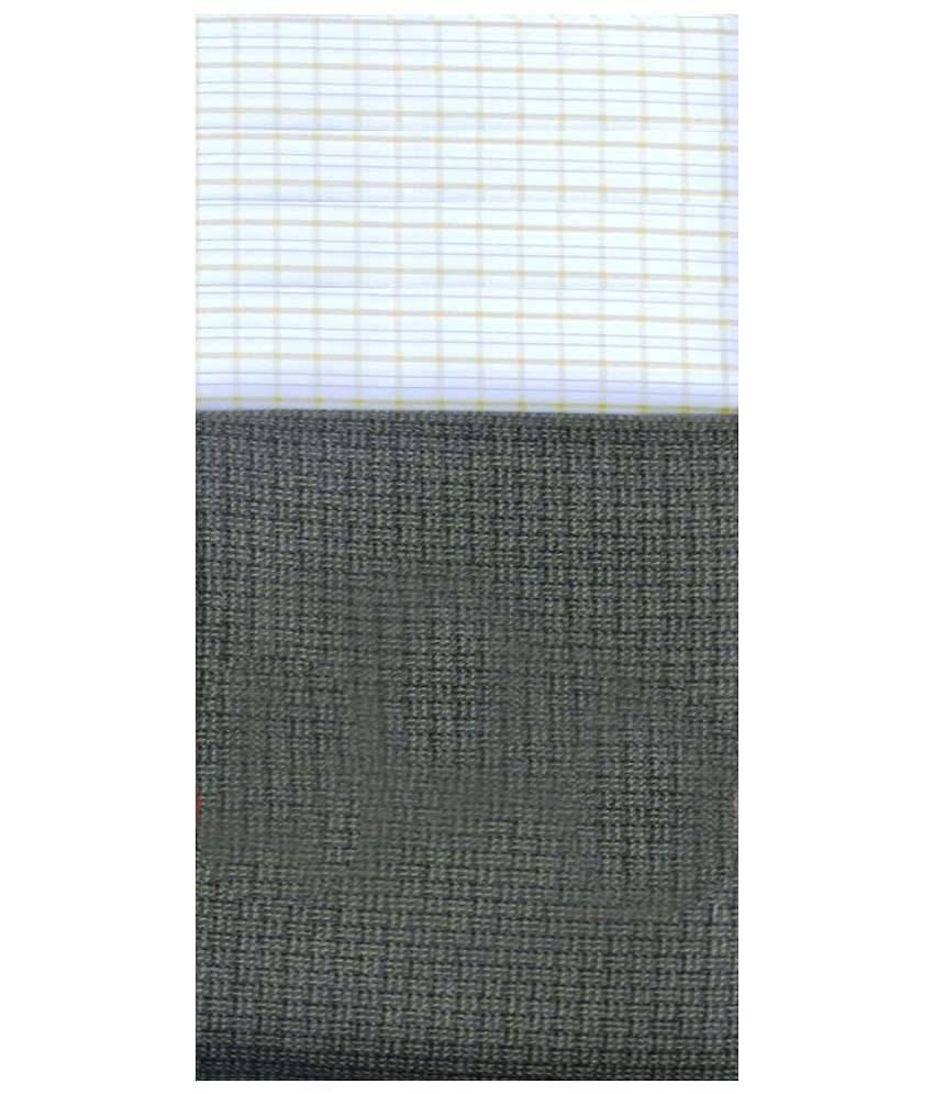     			Kundan Gwalior Multicolour Poly Blend Unstitched Shirts & Trousers Pieces - Pack Of 4