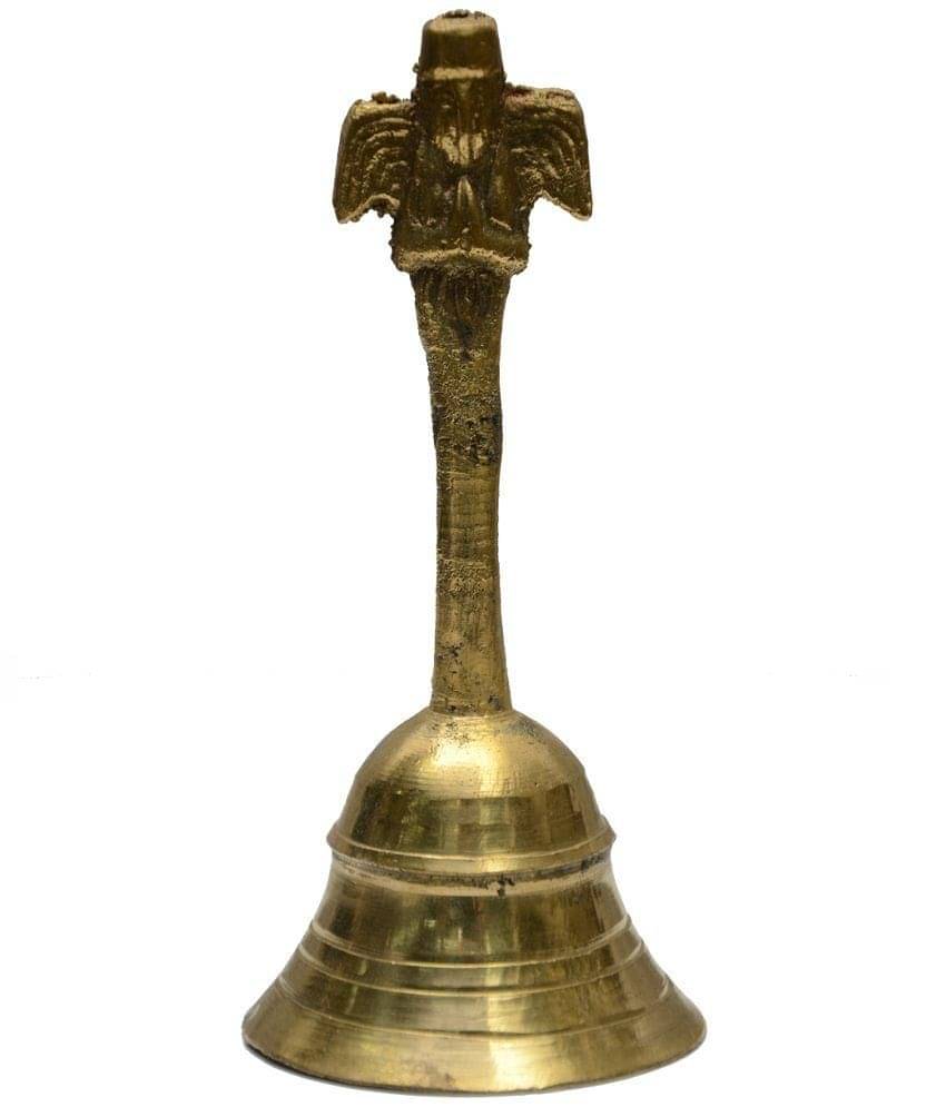     			SwadesiBuyzzar - Brass Pooja Bell (Pack of 1)