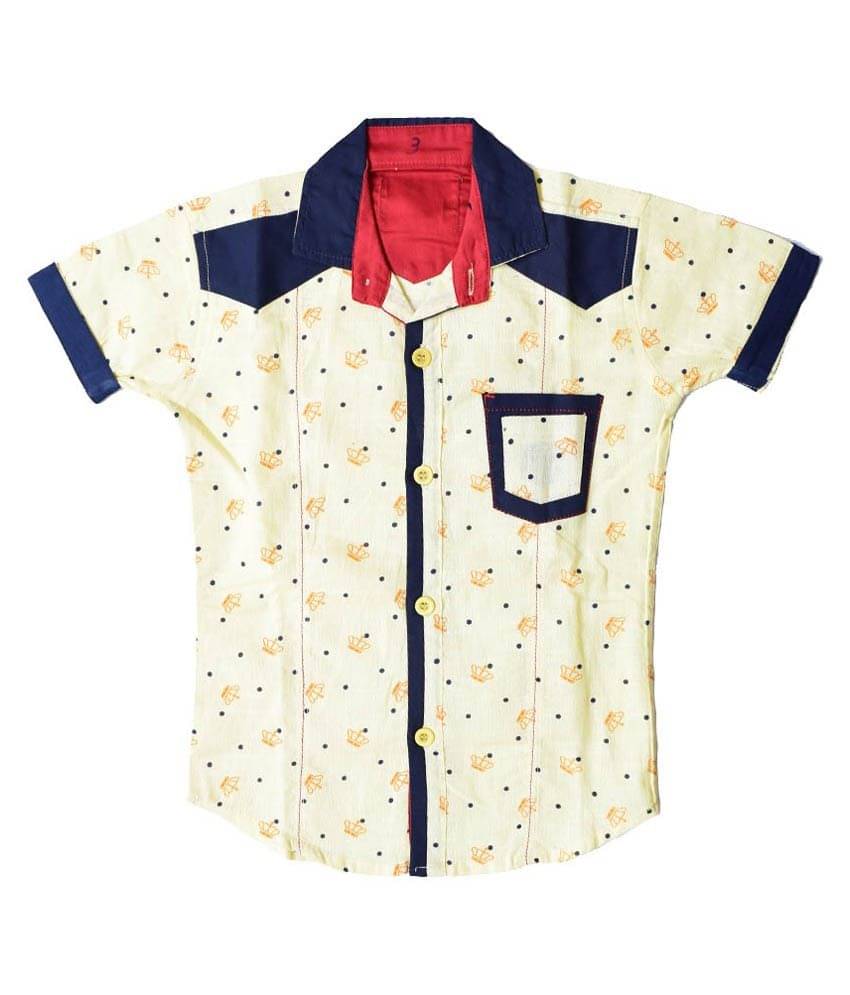 British Terminal Pack of 1 Boys 100% Cotton Half Sleeves Shirt ( Multicolor ) British Terminal Pack of 1 Boys 100% Cotton Half Sleeves Shirt ( Multicolor )