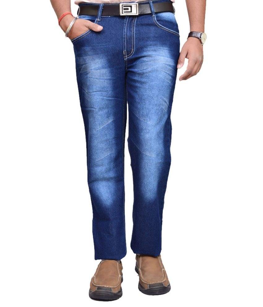     			American Noti Blue Regular Fit Jeans