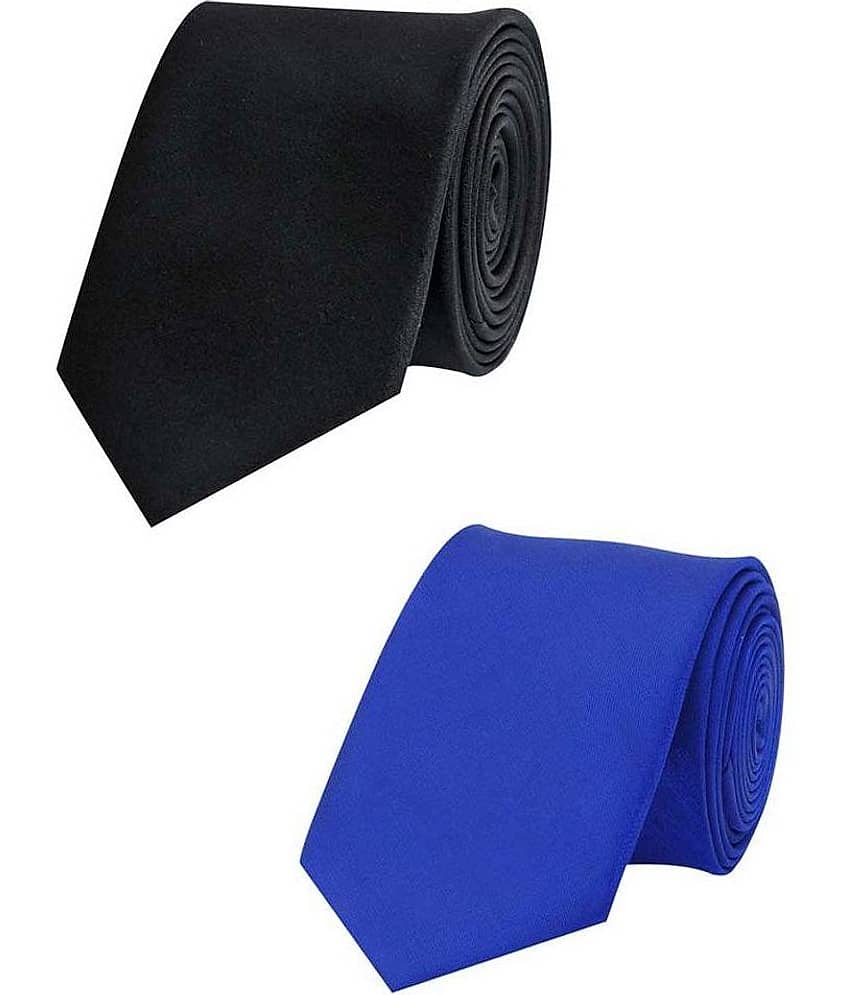 Greyon Black and Blue Neck Tie - Set of 2 - Jewellery Sets | Buy online on ZillyBuy