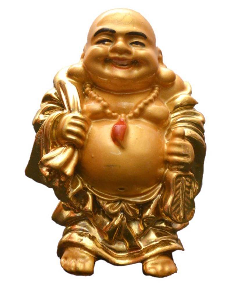     			Future Oracle Glossy Resin Vastu Feng Shui Laughing Buddha