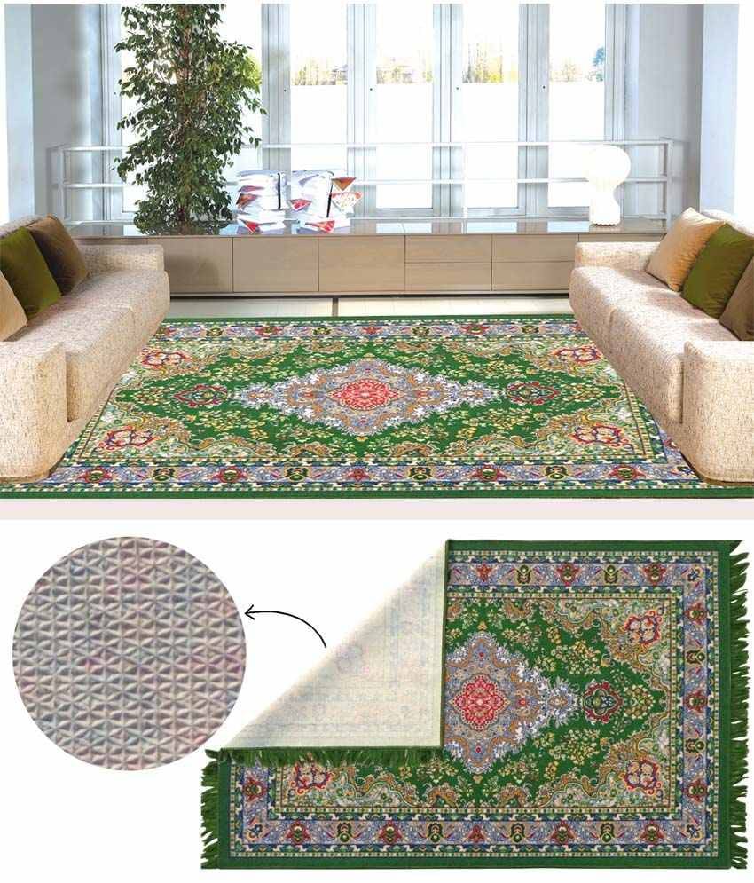     			Status Green Printed Carpet 4x6 Ft.