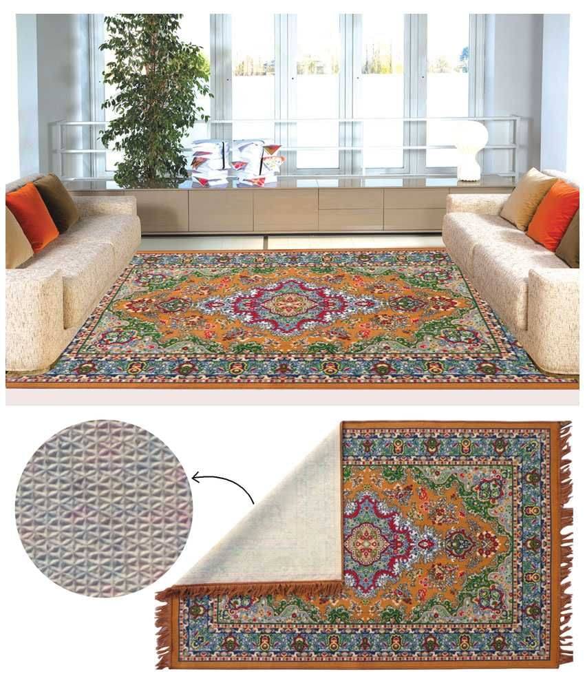 Status Multicolour Printed Rug 4x6 Feet Status Multicolour Printed Rug 4x6 Feet