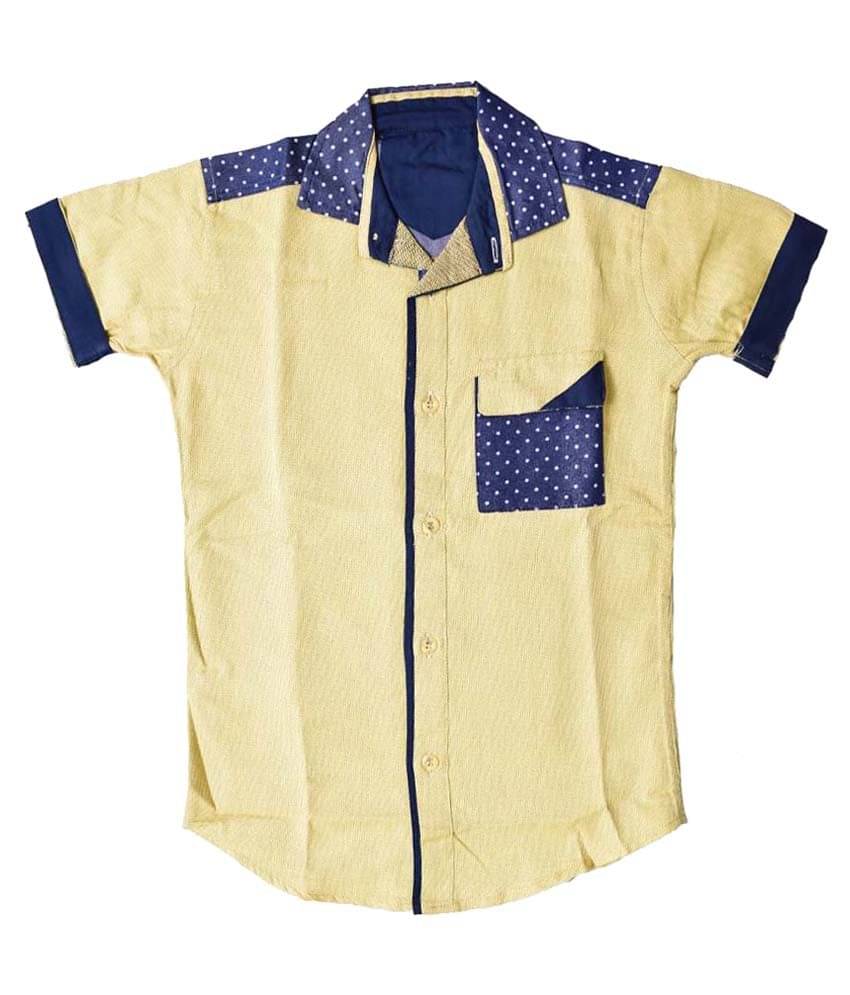British Terminal Pack of 1 Boys 100% Cotton Half Sleeves Shirt ( Multi Color ) British Terminal Pack of 1 Boys 100% Cotton Half Sleeves Shirt ( Multi Color )
