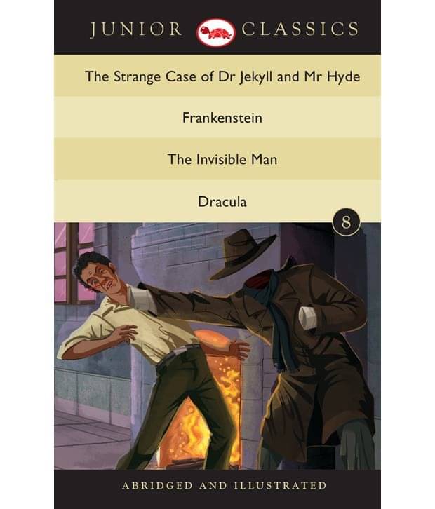     			Junior Classic - Book-8 (The Strange Case Of Dr Jekyll And Mr Hyde, Frankenstein, The Invisible Man, Dracula)