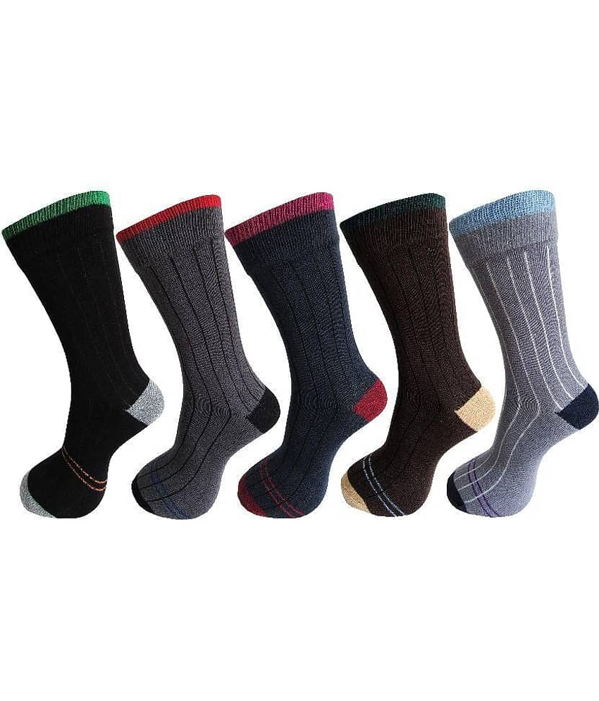 RC. Royal Class Multicolour Cotton Socks for Men - Pack of 5 - Socks | Buy online on ZillyBuy