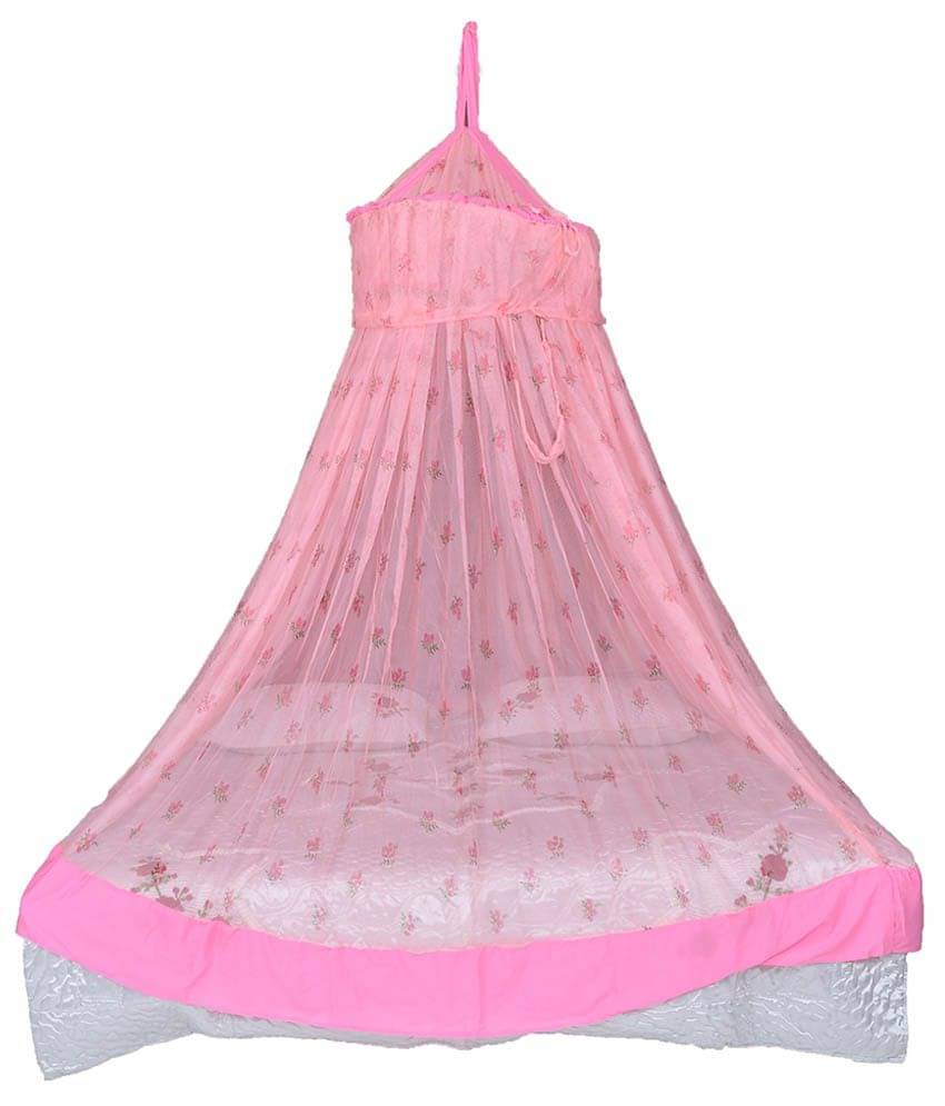 RiddhiMosquito Net, Machardani Pink Polyester Mosquito Net, Machardani RiddhiMosquito Net, Machardani Pink Polyester Mosquito Net, Machardani