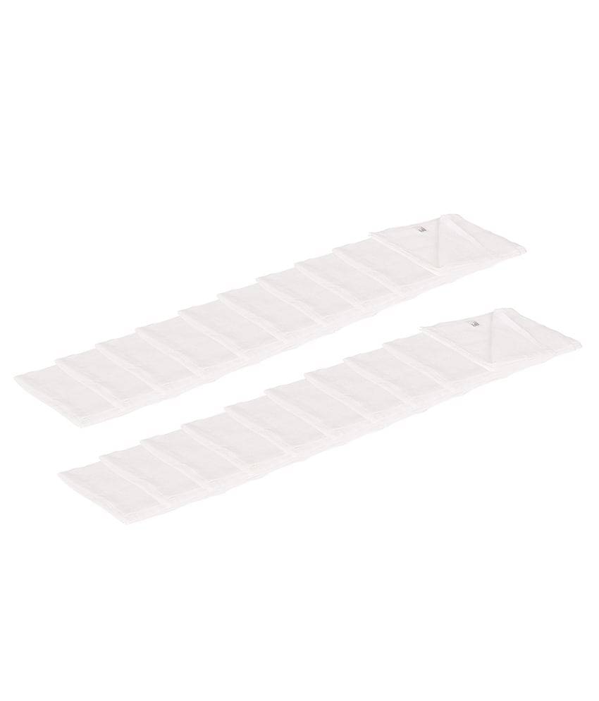     			Lula White Muslin Nappy Set Of 20