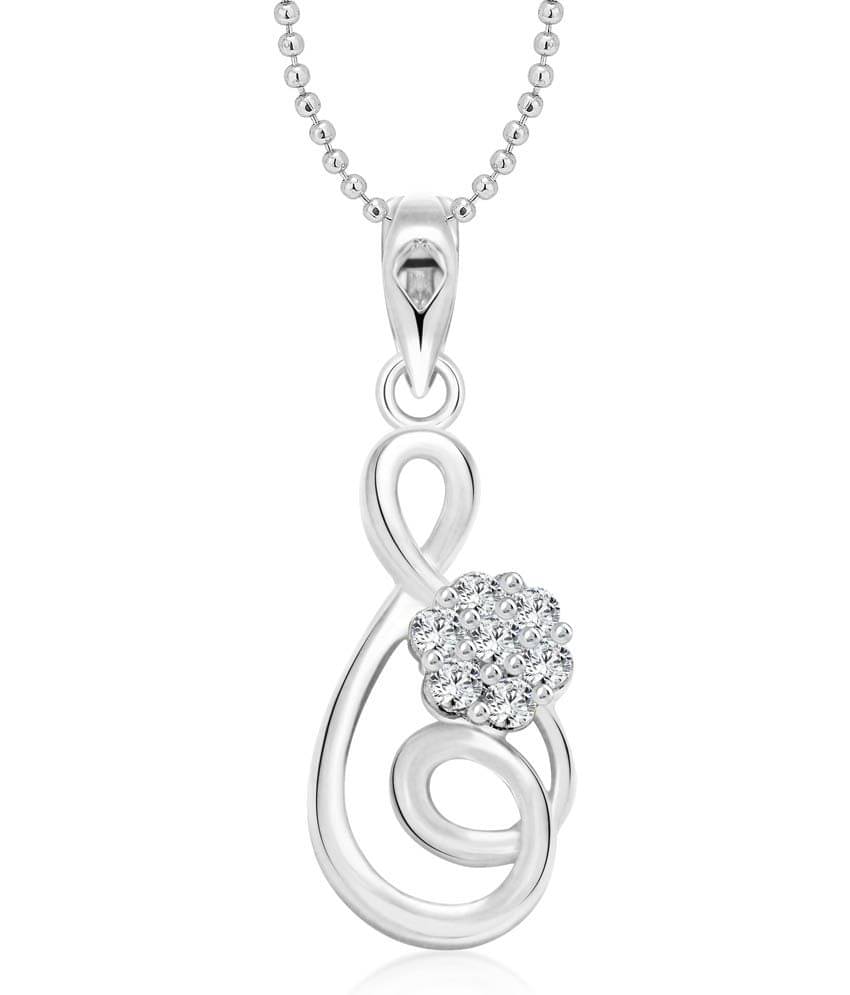     			Vighnaharta Silver Alloy Pendant With Chain