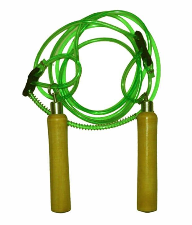 Facto Power Assorted Color Wooden Handle Skipping Rope - Set Of 4 - Sports and Fitness Equipment | Buy online on ZillyBuy