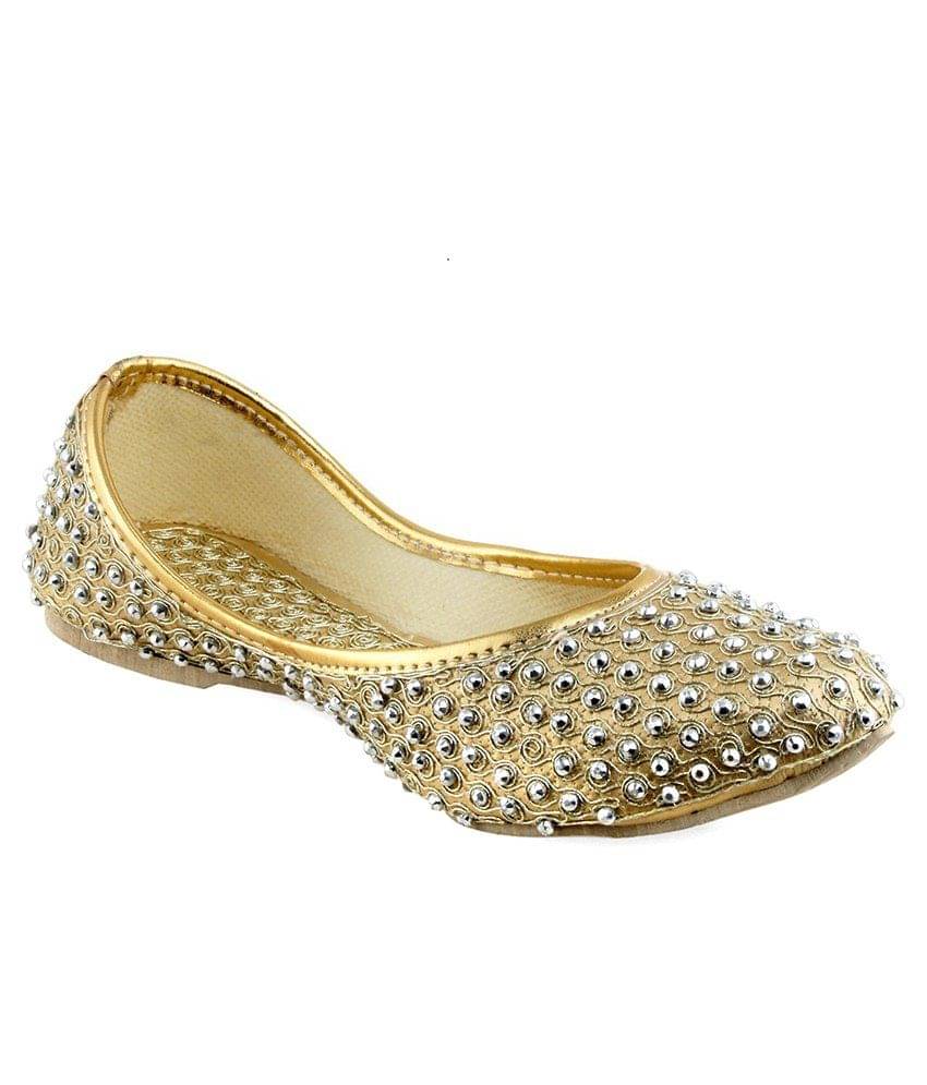 Shoe Lab Gold Ethnic Shoe Lab Gold Ethnic